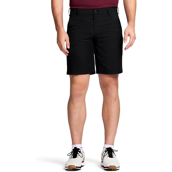 IZOD Mens Saltwater Stretch Flat-front Chino Pants Golf Shorts